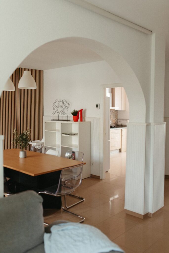 Cocina equipada y office